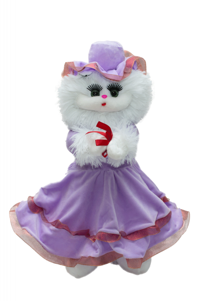 Кошка Невеста 50 см